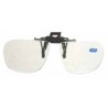 Face relevable avec verres grossissants +2.5