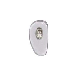Plaquettes PVC 19mm droite et gauche 100 paires