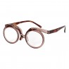 Lunette de maquillage brun