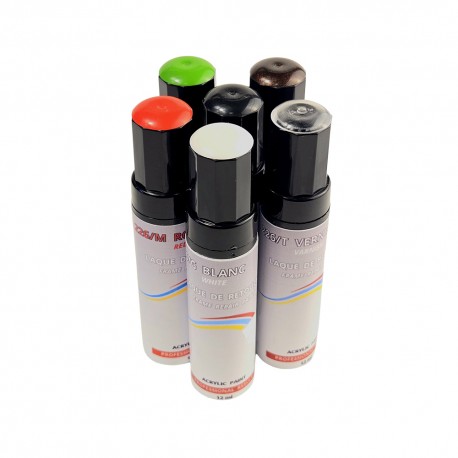 Assortiment de laques de retouche