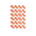 Coussinets de nez roses 15,5mm