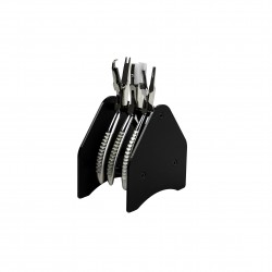 Râtelier à pinces noir